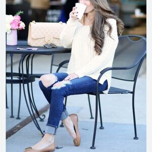 Tory Burch Caroline ballerina slippers size 8